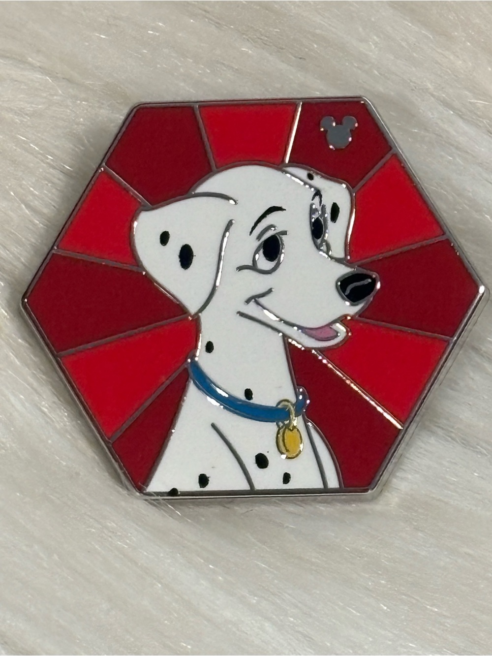 2026 Disney WDW Film Anniversary Perdita 101 Dalmatians Hidden Mickey Pin
